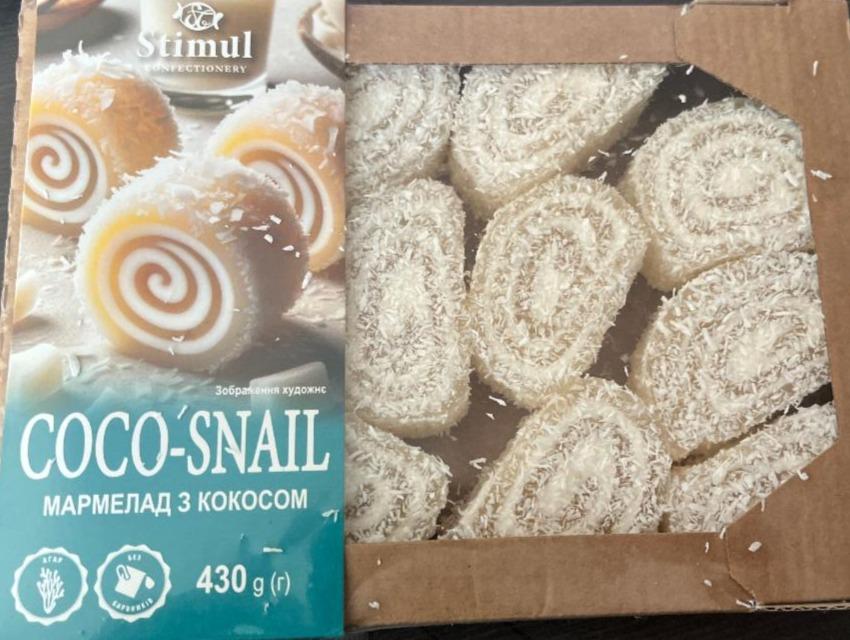 Фото - Мармелад с кокосом coco-snail Stimul Стимул