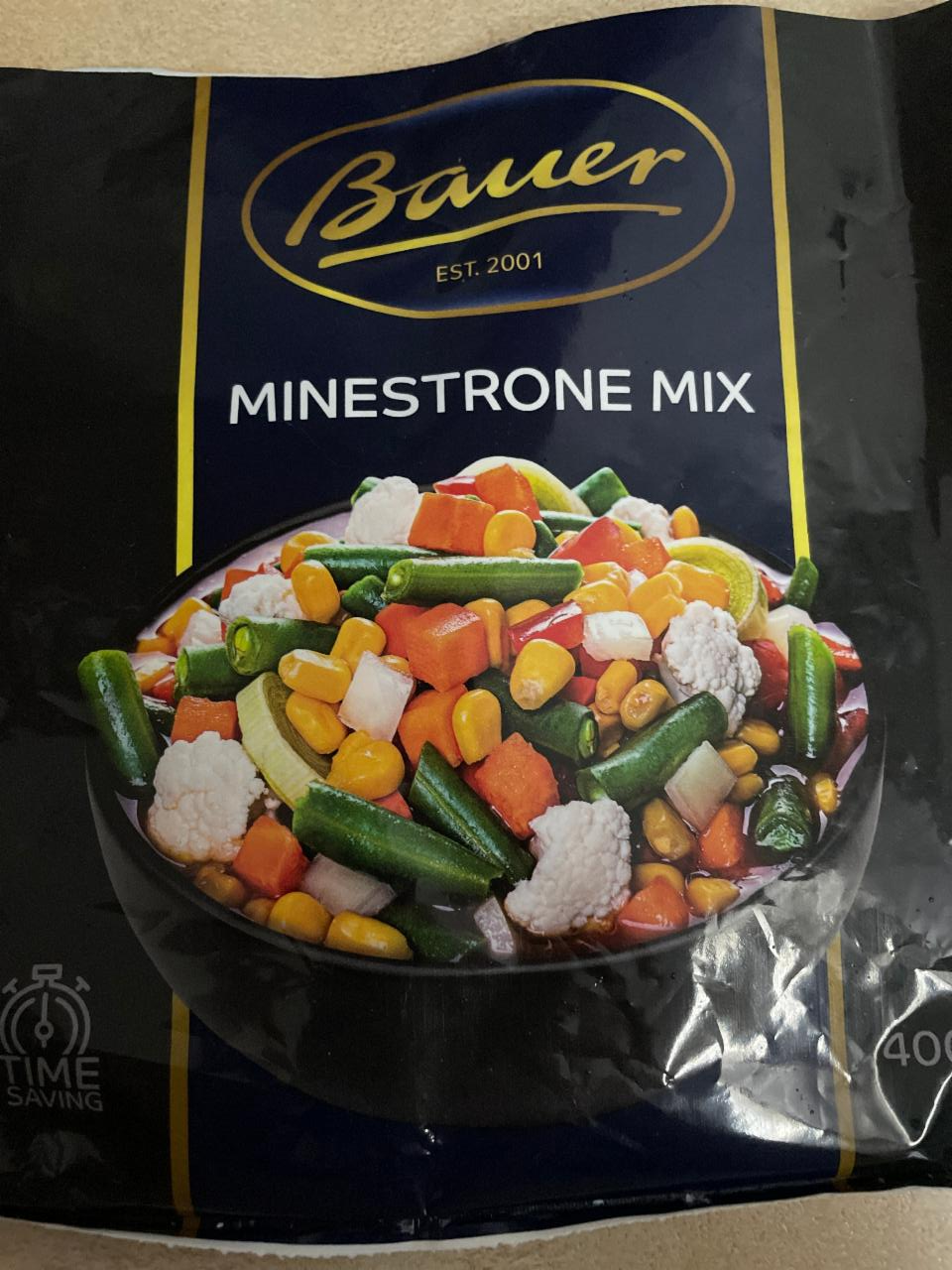 Фото - Смесь овощная быстрозамороженная Minestrone mix Bauer