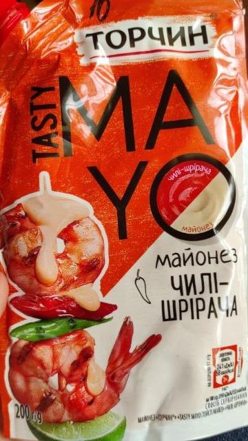 Фото - майонез чили-шрирача Tasty Mayo Торчин