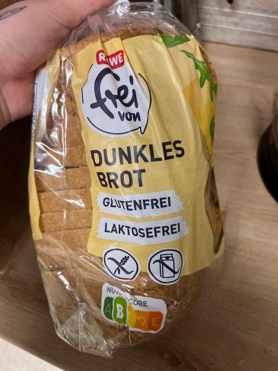 Фото - Dunkles brot Rewe frei von