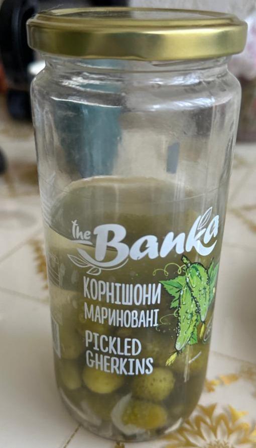 Фото - Корнишоны маринованные пастеризованные the Banka