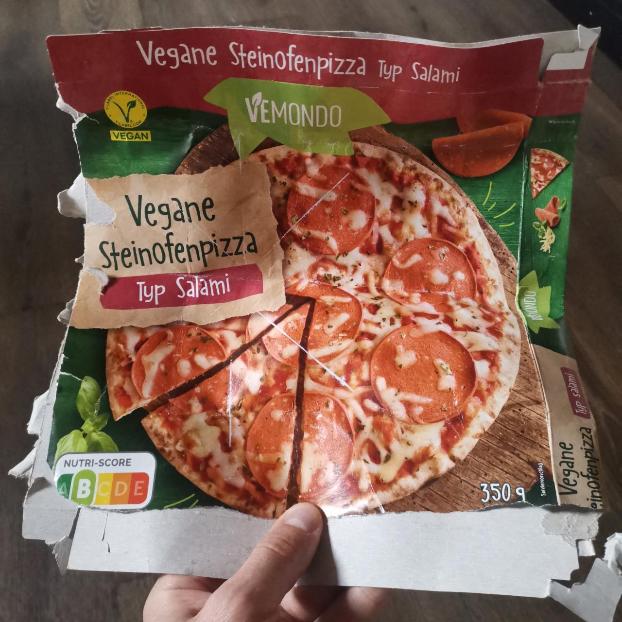 Фото - Pizza vegane typ salami Vemondo