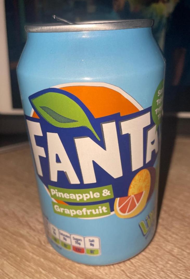 Фото - Напиток газированный со вкусом pineapple&grapefruit Fanta