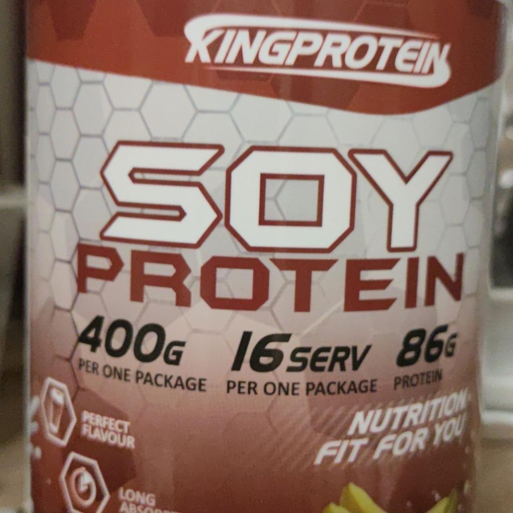 Фото - Соевый протеин банан soy protein Kingprotein