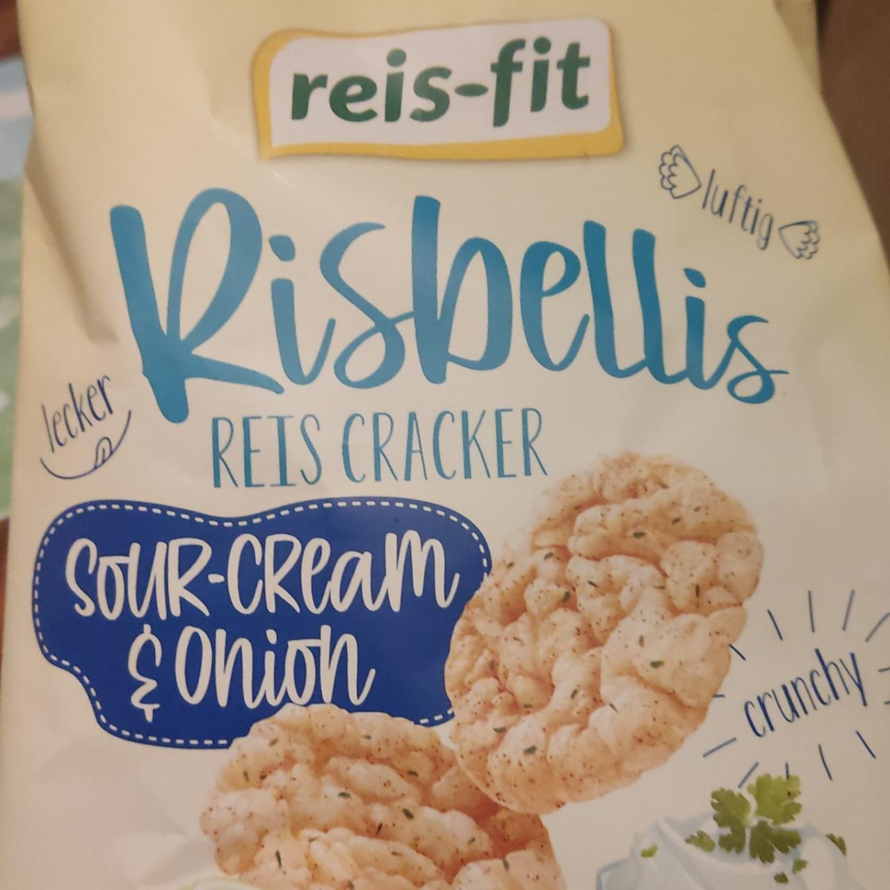 Фото - Reis cracker Sour Cream&Onion Risbellis Reis-fit