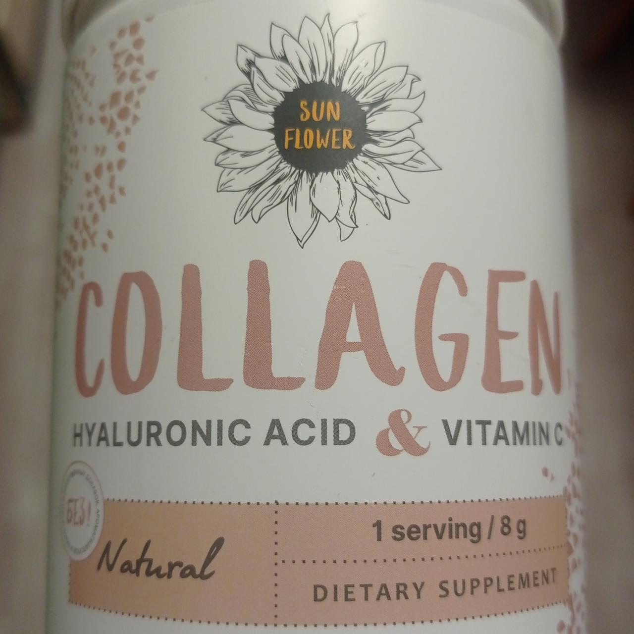 Фото - Коллаген collagen vitamin c hyaluronic acid Sun Flower