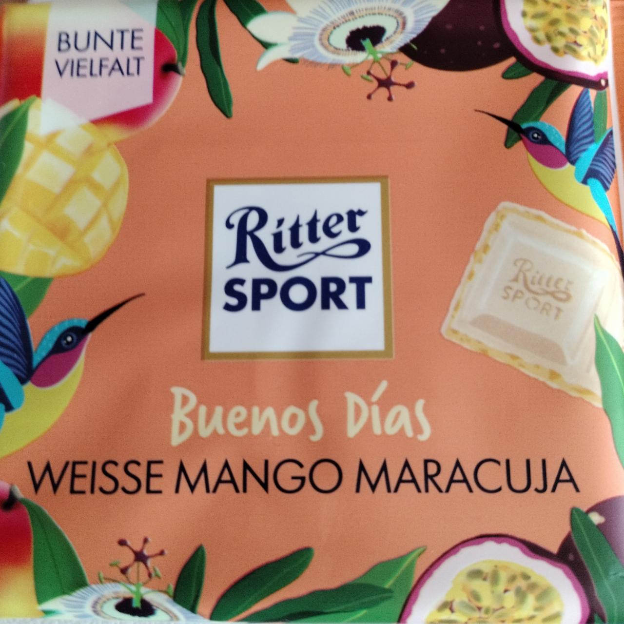 Фото - Белый шоколад с манго и маракуйей Ritter Sport