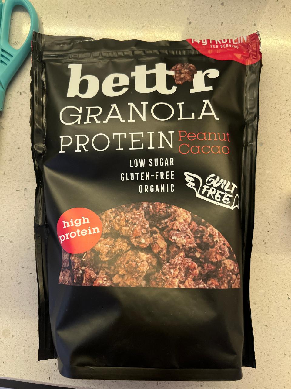 Фото - Granola protein peanut cacao Bett’r