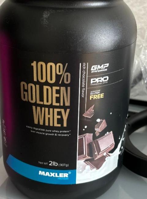 Фото - 100% Golden whey protein Maxler