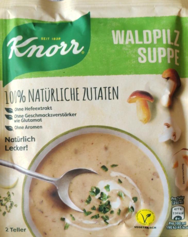 Фото - Waldpilz suppe Knorr