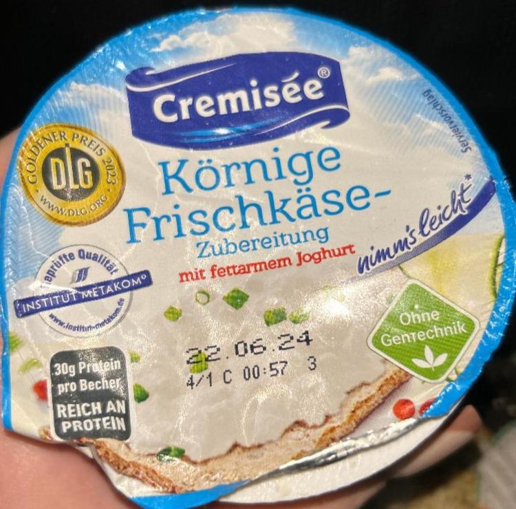 Фото - Körnige Frischkäse Cremisée