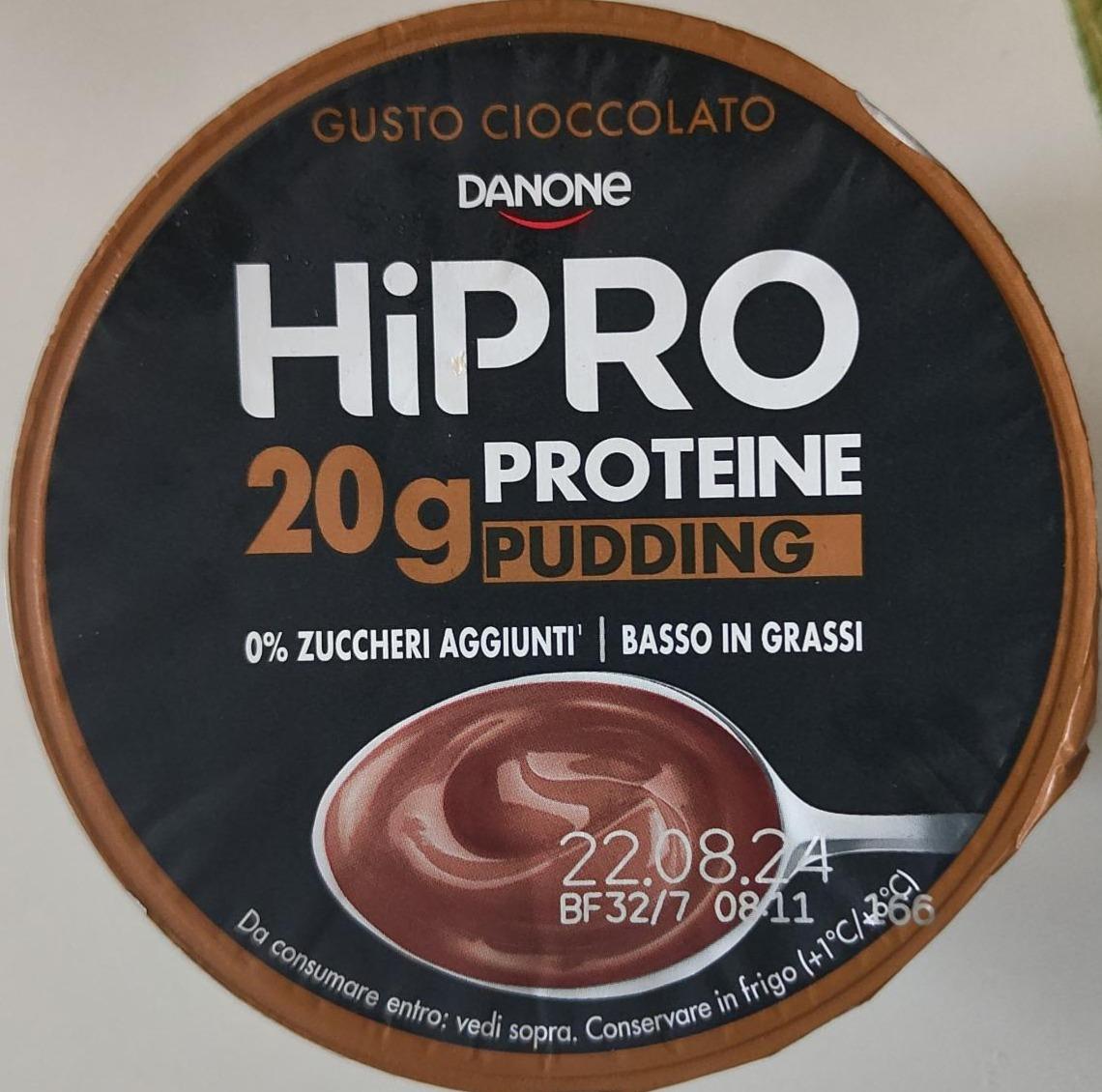 Фото - Pudding Hipro proteine gusto cioccolato Danone