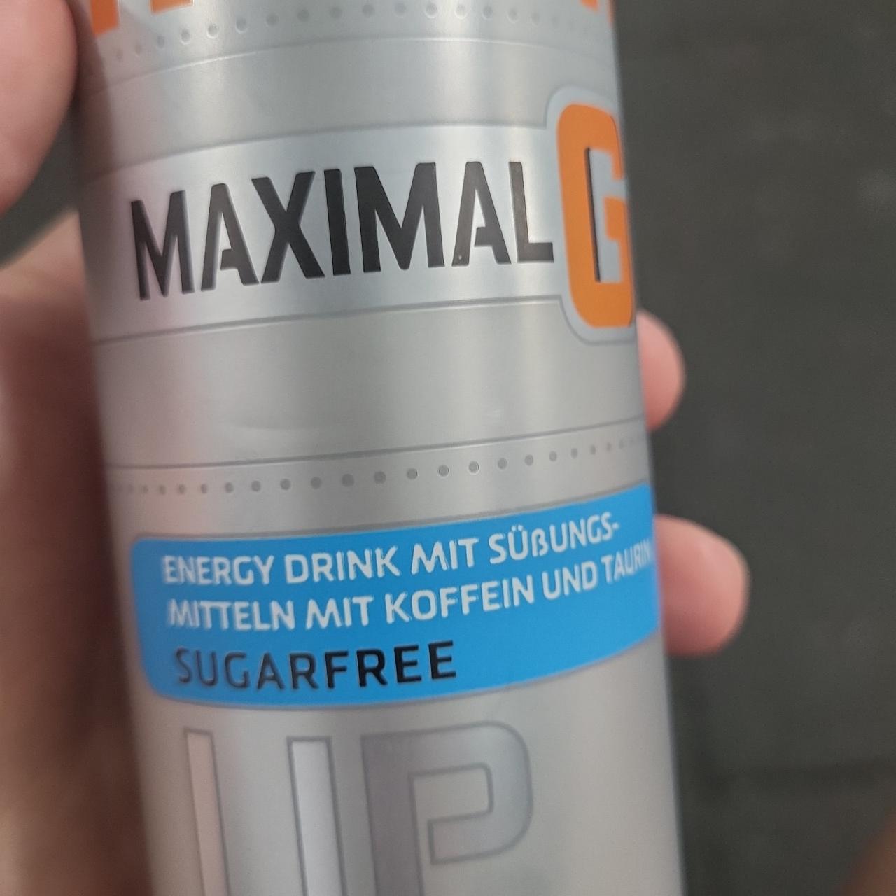 Фото - Energy drink Maximal G sugarfree Rewe