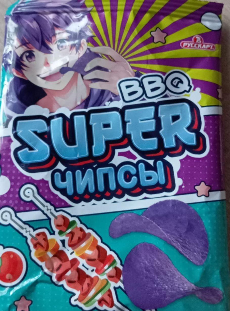 Фото - Чипсы Super BBQ Русскарт