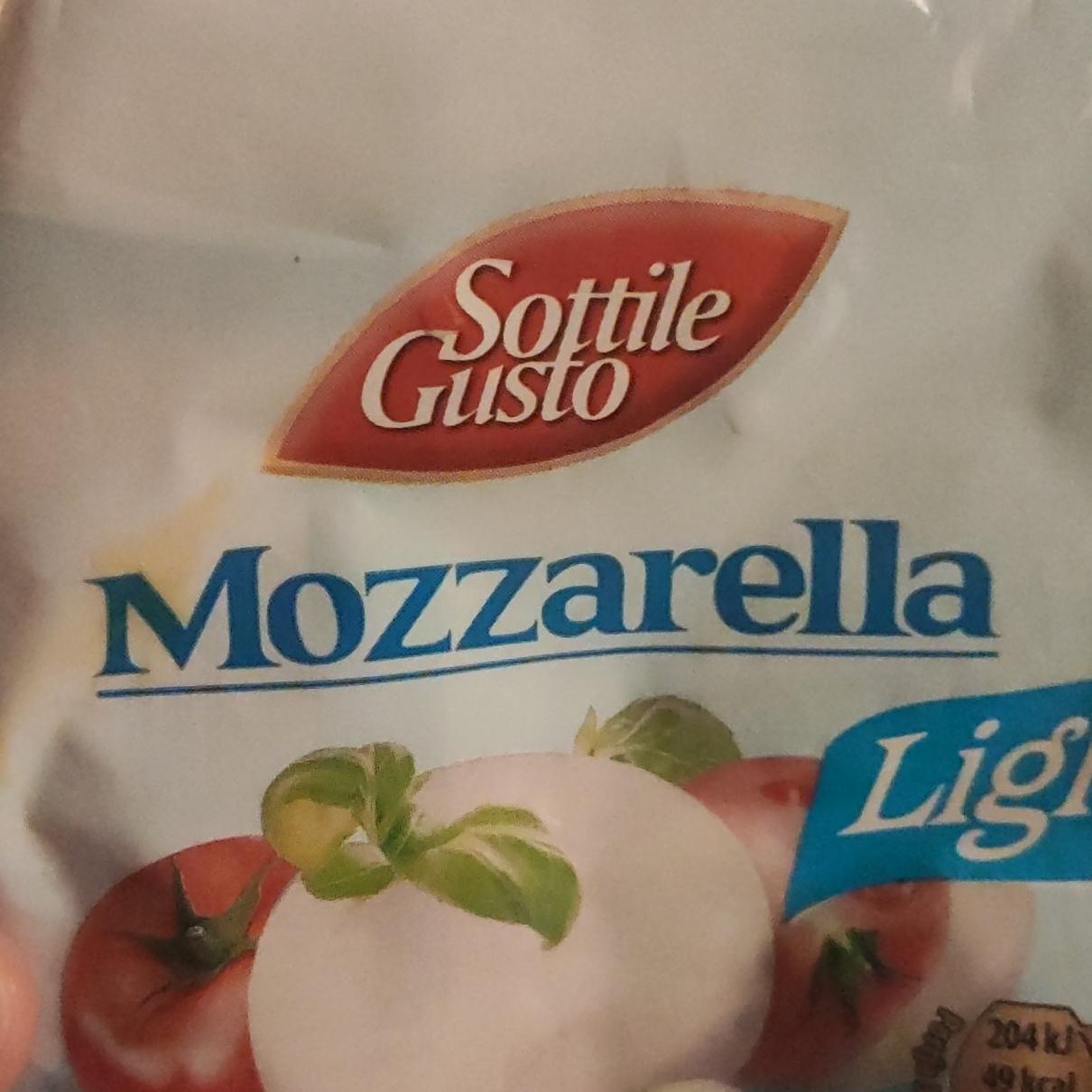 Фото - Сыр Моцарелла Mozzarella Sottile Gusto