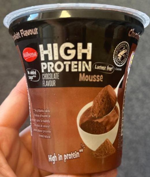 Фото - High Protein Mousse Schokogeschmack Milbona