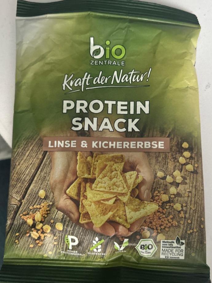 Фото - Тортильи чечевичные с нутом органические Protein snack linse&kichererbse Bio-Zentrale