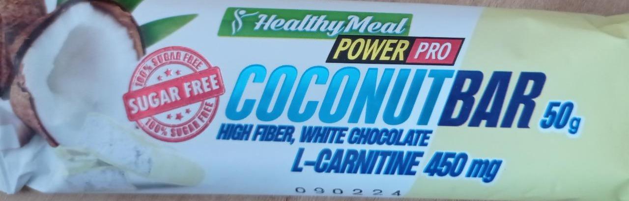 Фото - Coconutbar high fiber white chocolate Powerpro Healthy Meal