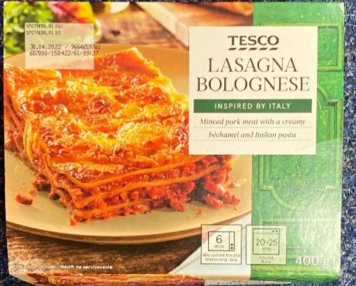 Фото - Lasagna Bolognese Tesco