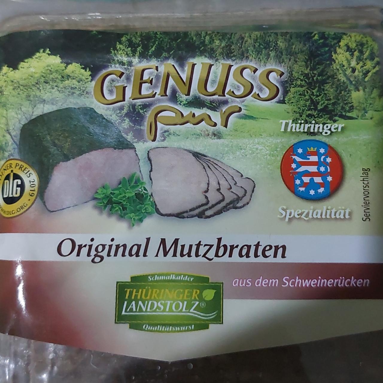 Фото - Original Mutzbraten Genus Pur