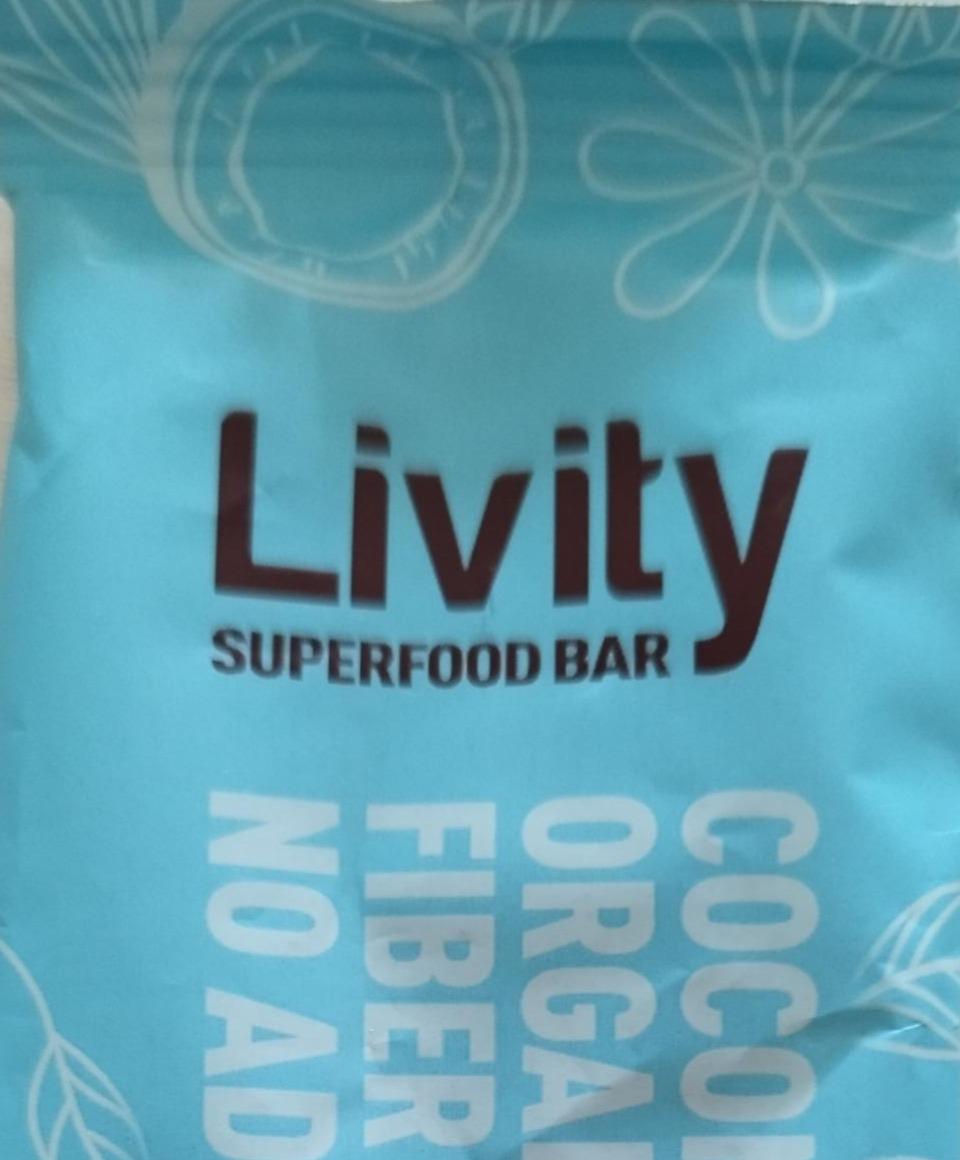 Фото - Coconut&cacao organic vegan Livity superfood