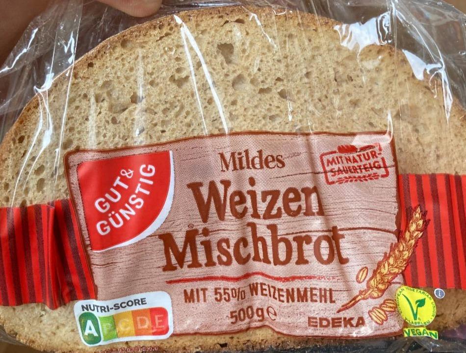 Фото - Mildes weizen mischbrot Gut&Günstig