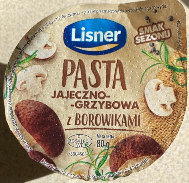 Фото - Pasta jajeczno-grzybowa z borowikami Lisner