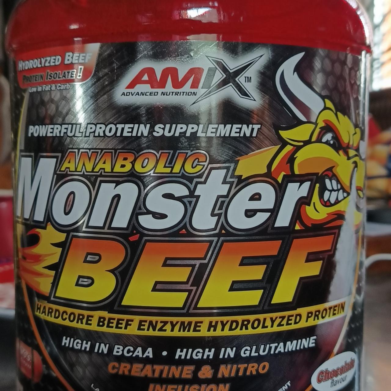 Фото - Anabolic Monster Beef Protein čokoláda Amix