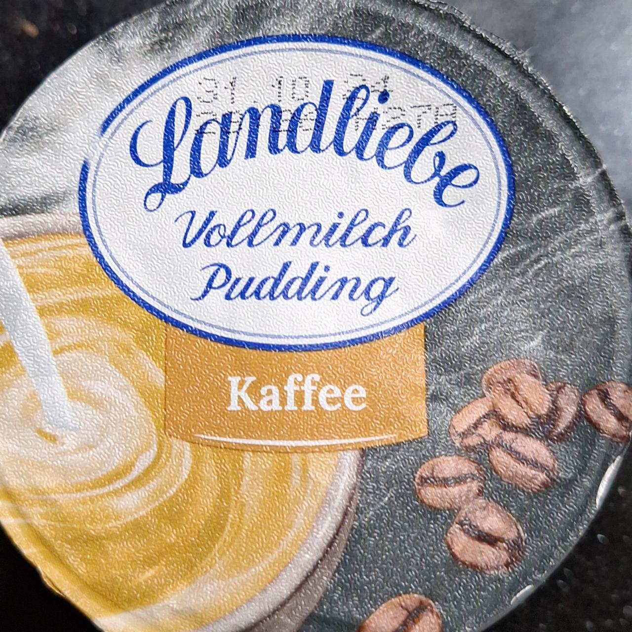 Фото - Пудинг со вкусом кофе Kaffee Vollmilch Pudding Landliebe