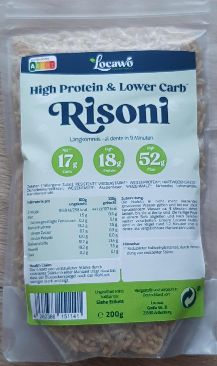 Фото - Risoni high protein&lower carb Locawo