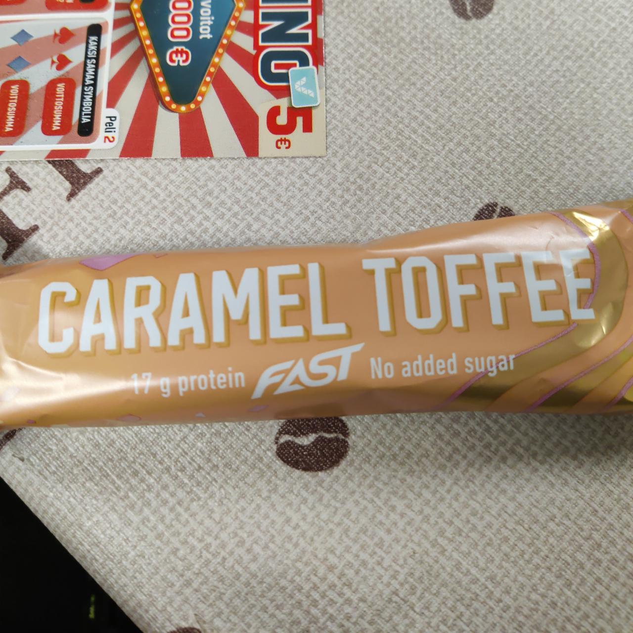 Фото - Fast Caramel Toffee Protein Bar 