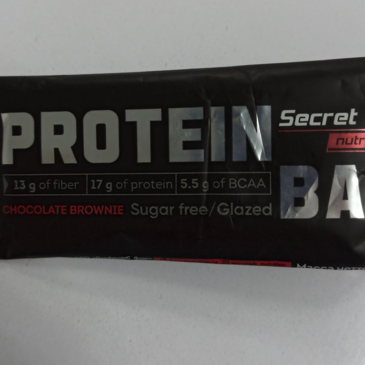 Фото - Протеиновый батончик глазированный Protein Secret Lab Nutrition