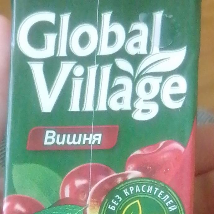 Фото - Сок садовая вишня Global village