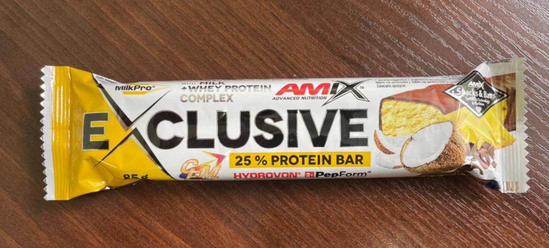 Фото - Exclusive 25% protein bar Pineapple & Coconut Amix Nutrition