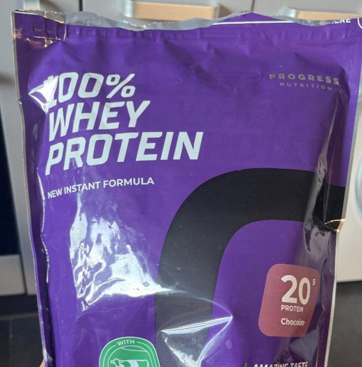 Фото - 100% WHEY protein chocolate Progress nutrition