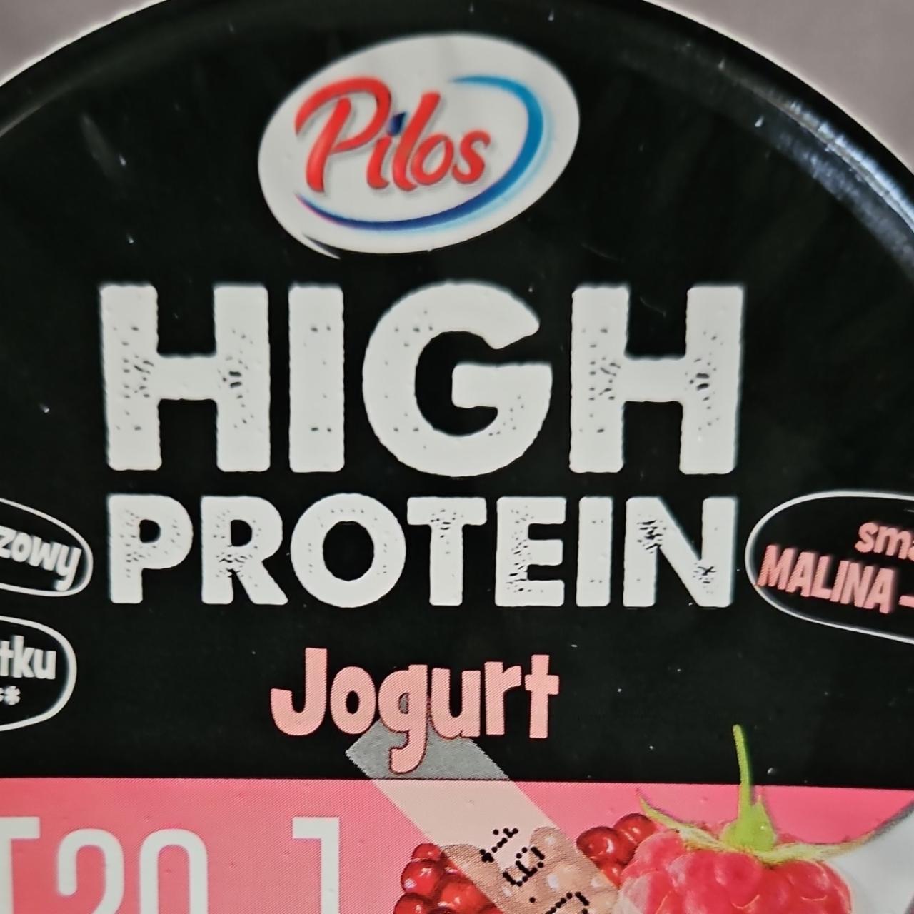 Фото - High Protein jogurt malina 20% Pilos