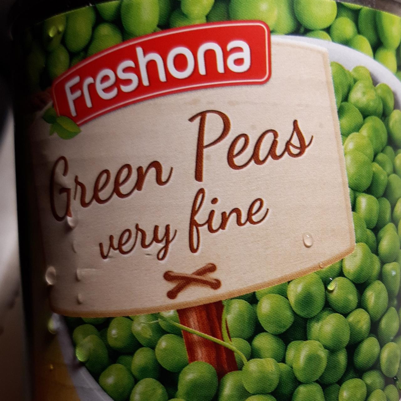 Фото - Green peas very fine Freshona