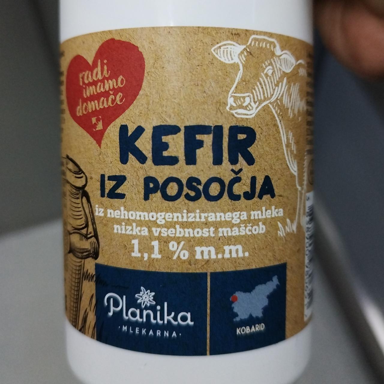 Фото - Kefir iz posočja 1.1% Planika