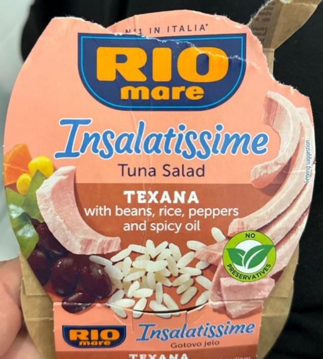 Фото - Insalatissime tuna salad texana Rio mare