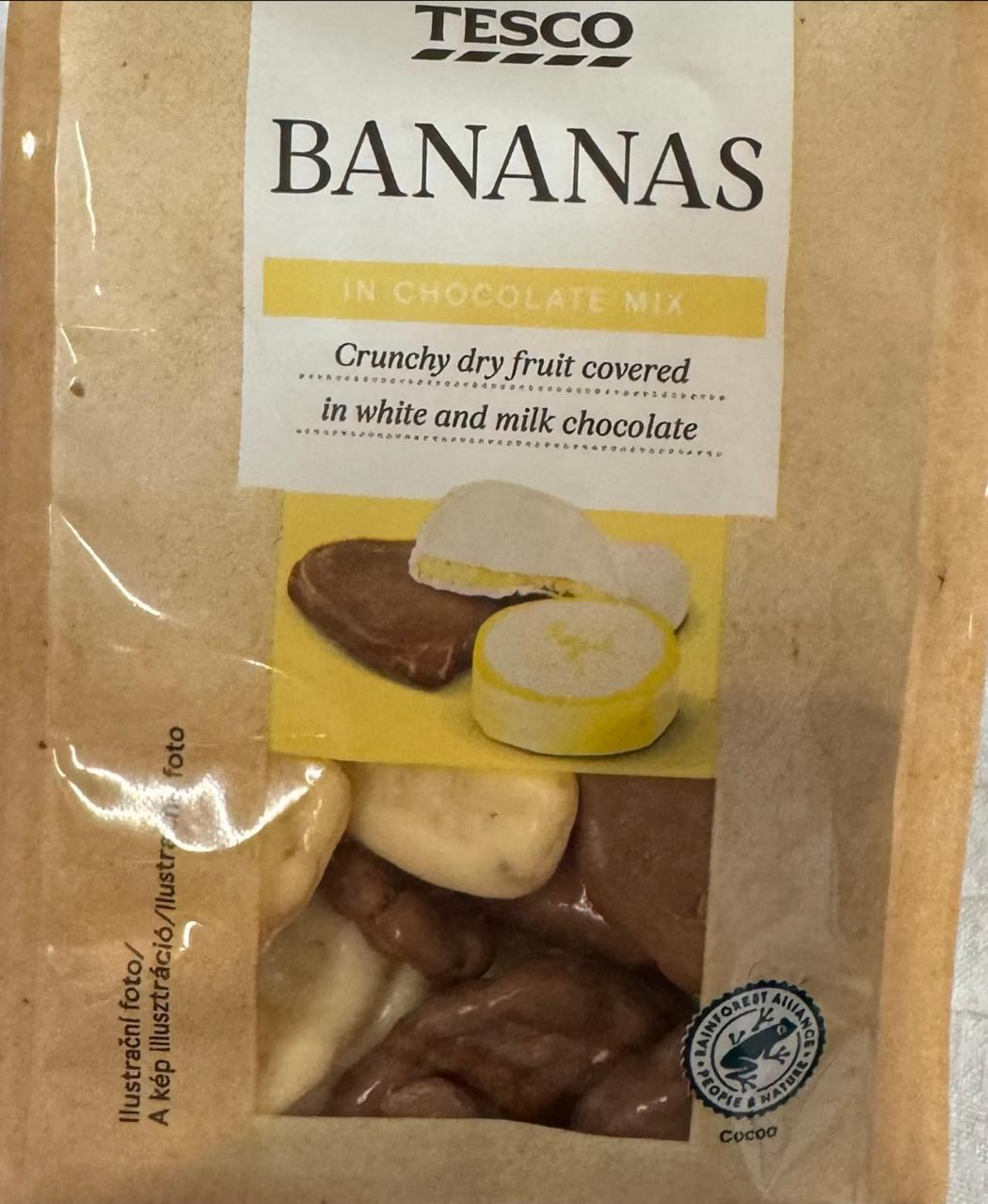 Фото - Banana in Chocolate Mix Tesco