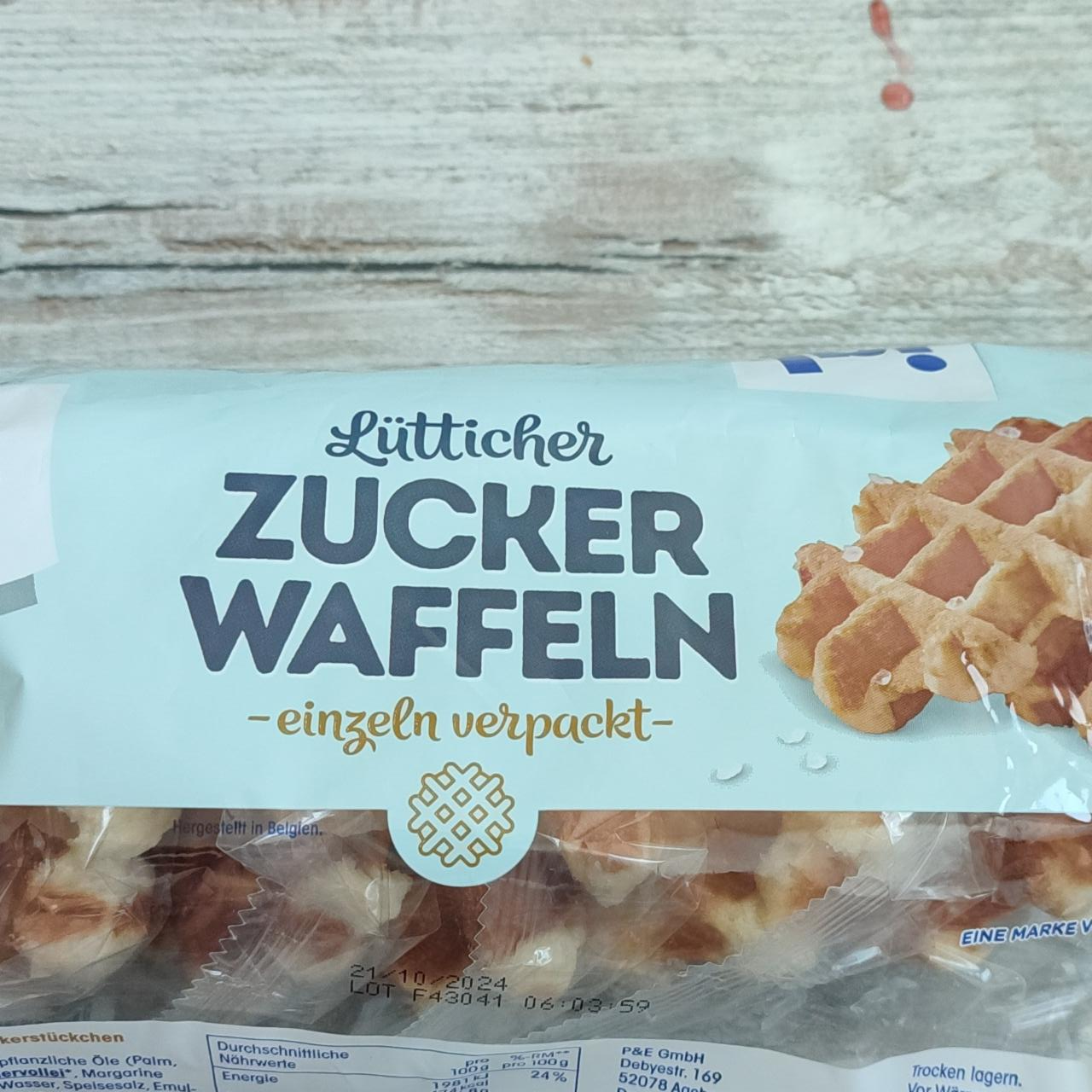 Фото - Zucker Waffeln Lütticher Ja!