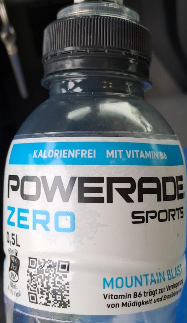 Фото - Powerade sports zero mountain blast