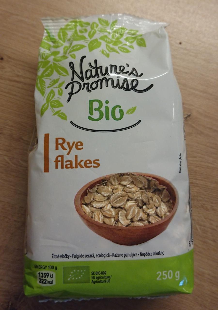 Фото - Bio rye flakes Nature's Promise