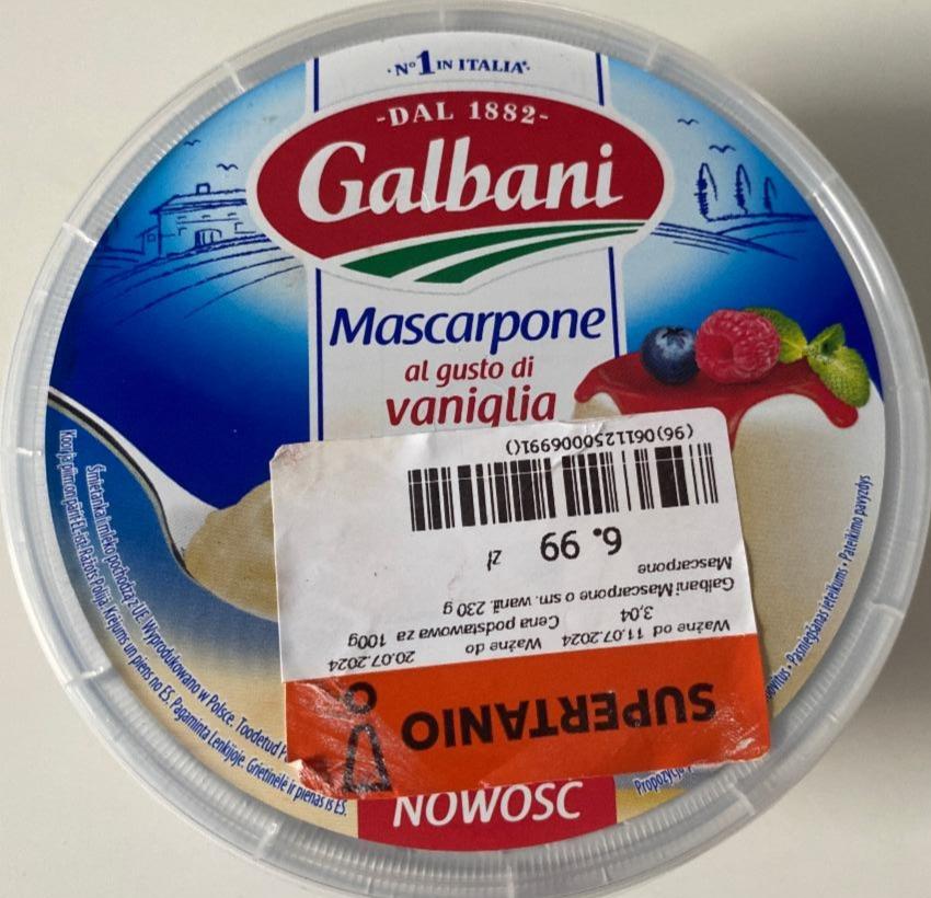 Фото - Mascarpone al gusto di vaniglia Galbani