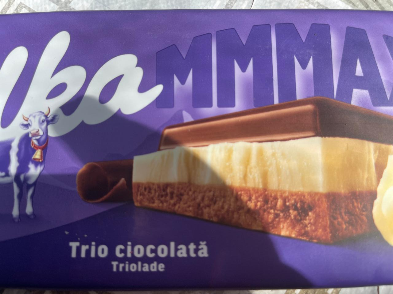 Фото - шоколад трио триолад MMMAX Milka