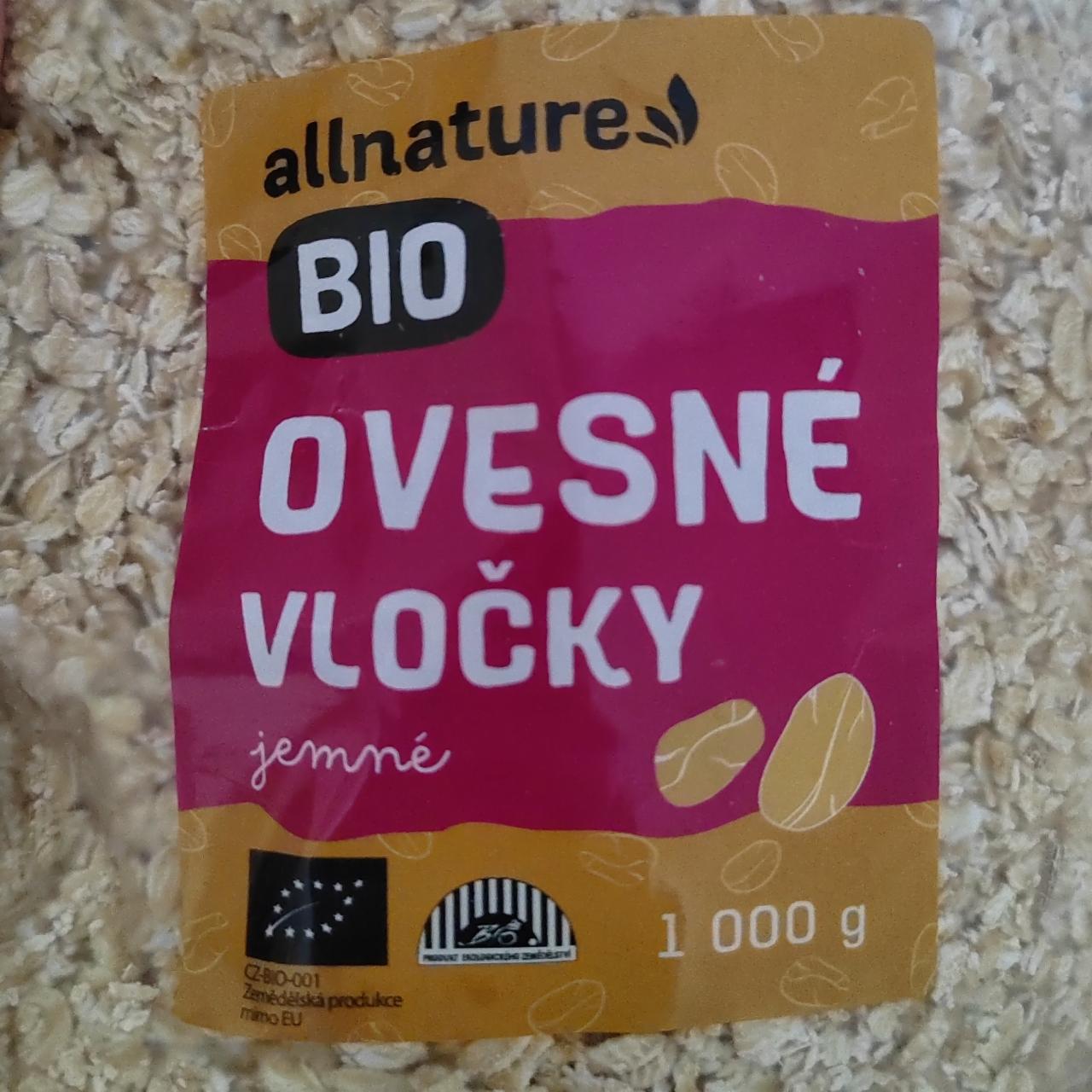 Фото - Ovesné vločky jemné Allnature Bio