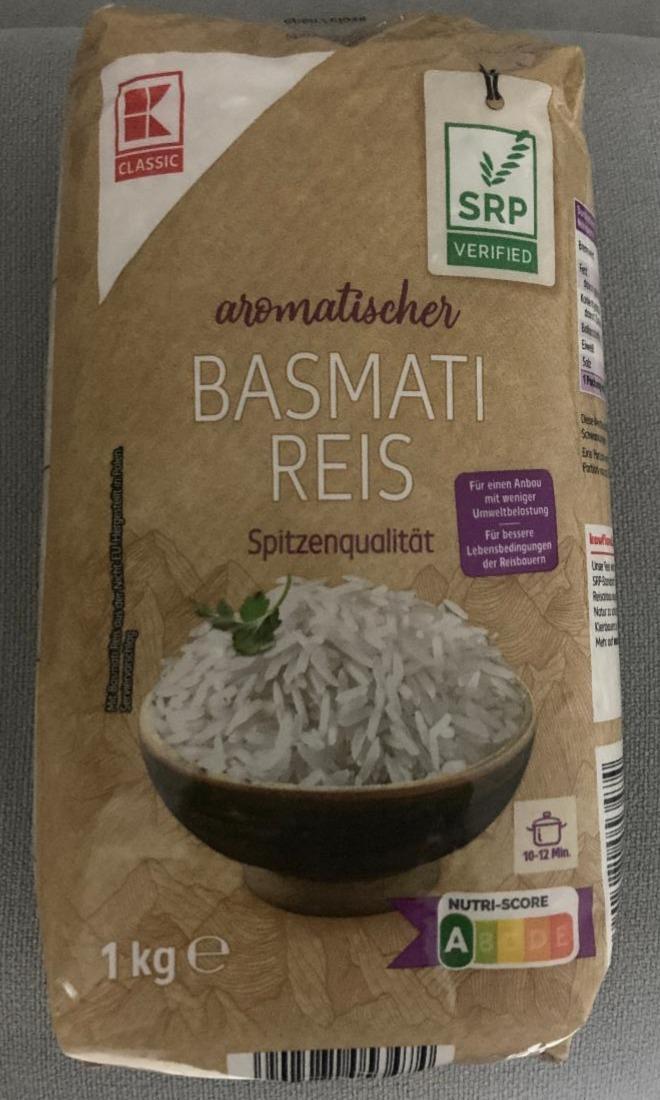 Фото - Basmati reis aromatischer K-Classic