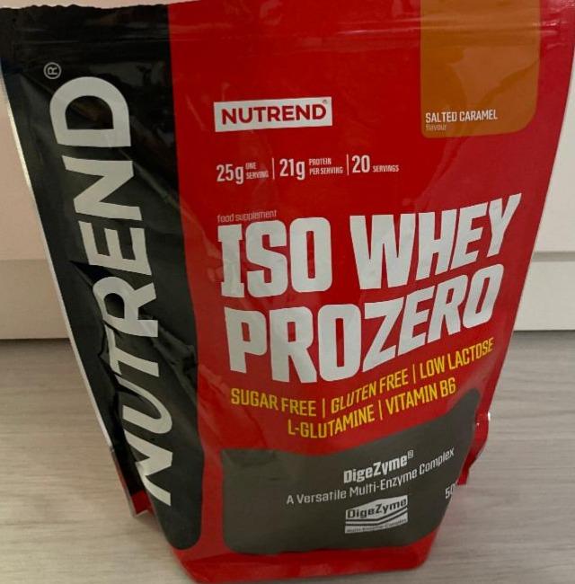 Фото - Iso whey prozero Nutrend