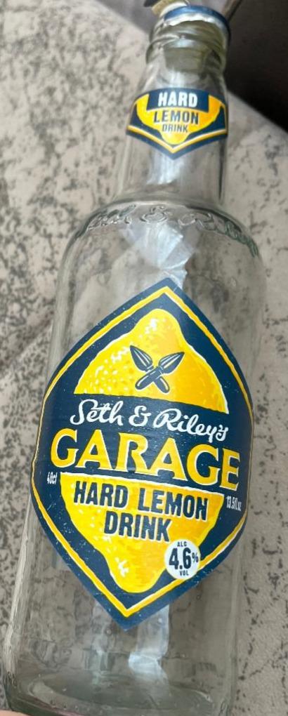 Фото - Пивной напиток hard lemon drink Seth&Riley`s Garage