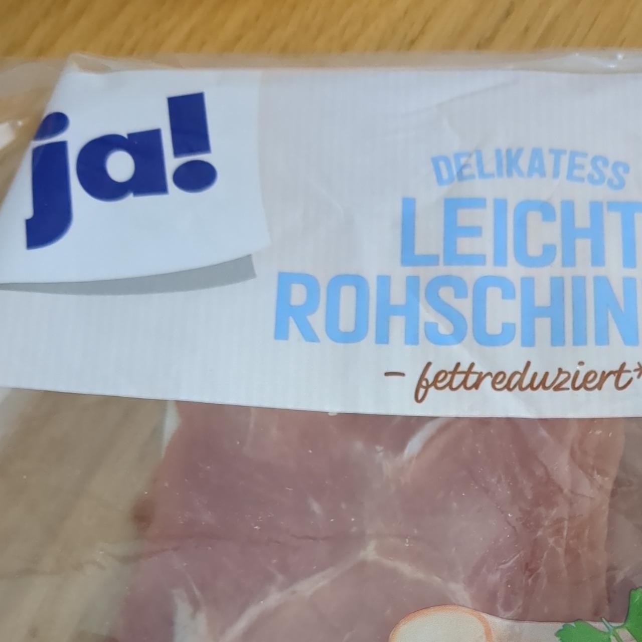 Фото - Leicht Rohschinken Ja!